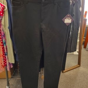 New Ava and Viv black pants sz 14